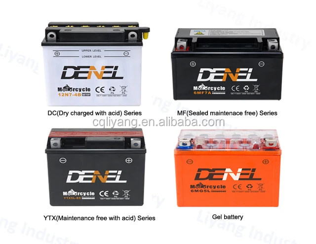 
YTX5L-BS Top Liyang Battery Spar Parts For Electric Scooter 12V Battery 