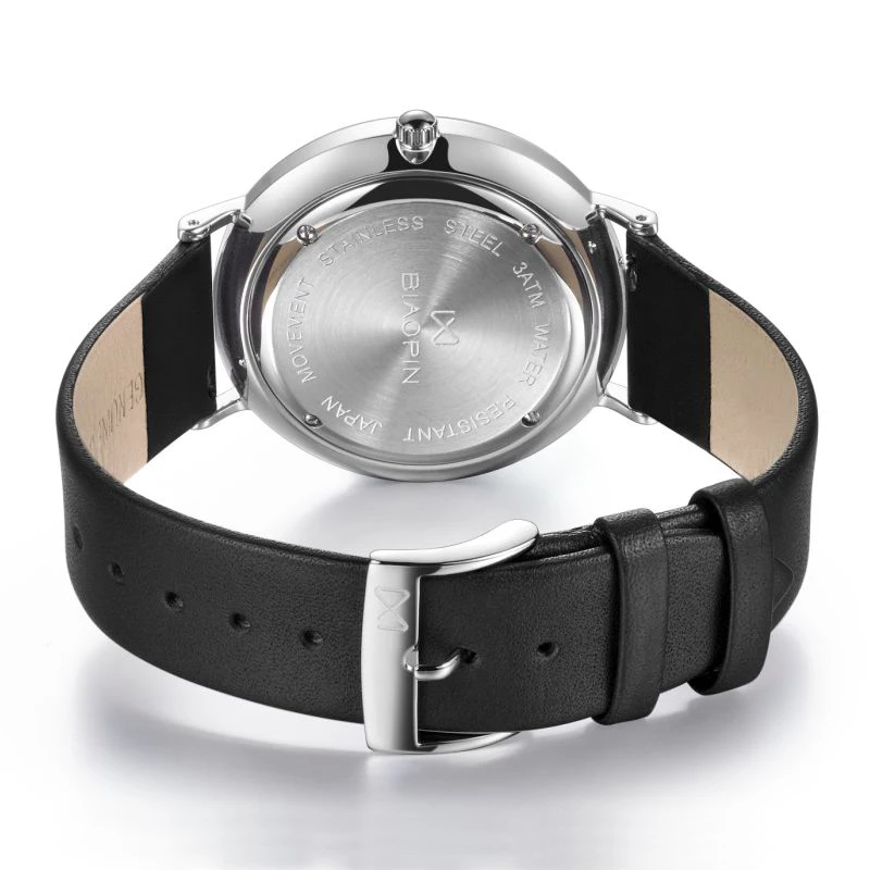 手表3atm防水石英定制标志手表日本机芯简约手表oem不锈钢手表