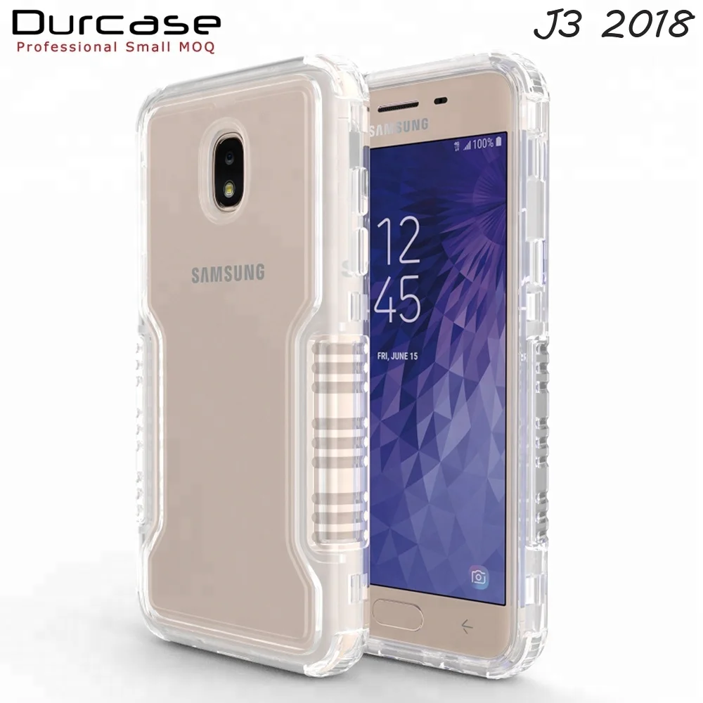 

Full Cover Robot Protective Transparent Phone Case For Samsung J3 J7 2018 Note9 S9 Plus Shockproof Waterproof Back Cover Cases, Transparent;red;rose gold;blue;hot pink;purple;black