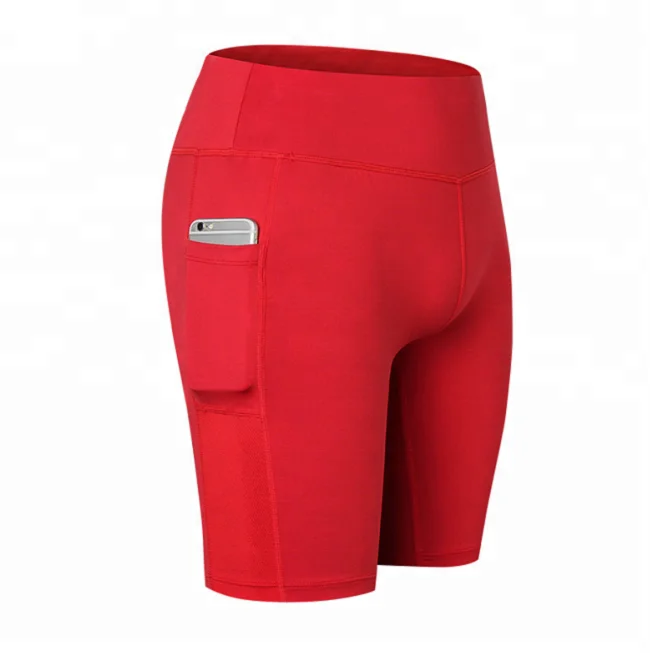 

Private Label high quality fitness slimming sports short pants for women yoga pants, Red;blue;black;white;gray.rose red