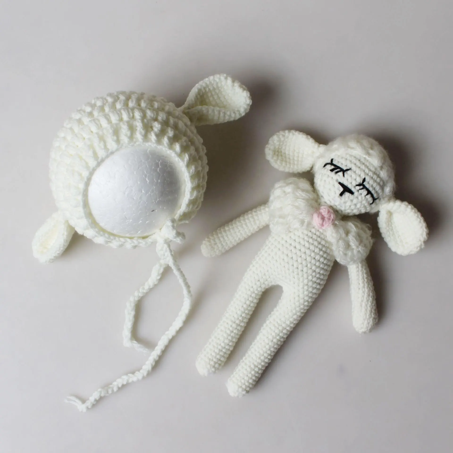 knit animal dolls