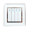Metal frame 13 A socket outlet light socket 4 gang 1 way switch