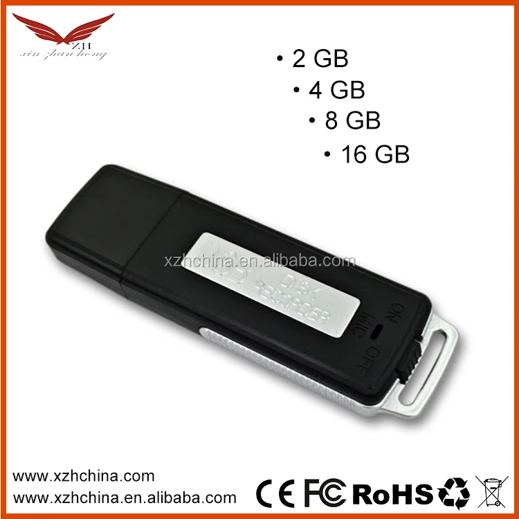 Flash Drive Style Hidden Covert Bug Room Personal Voice Audio Recorder 4GB
