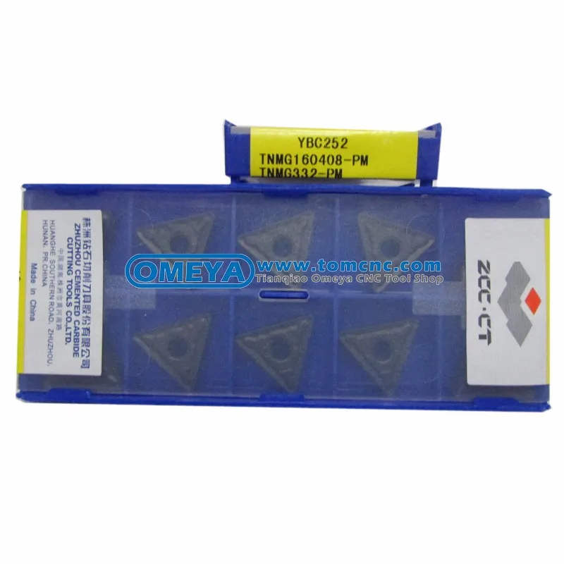 Hot selling ZCCCT external carbide inserts CNMG190608-PM YBC251