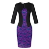 Wholesale long sleeve office lady career dress