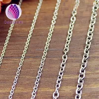 

1.5mm small 316L stainless steel chain cross chain for necklace