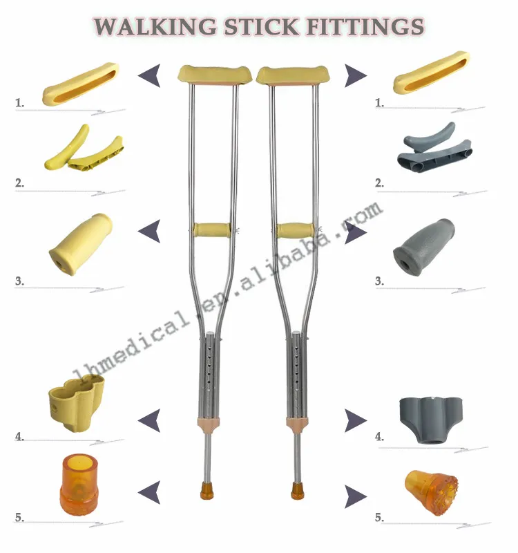 Thickening Highgrade Accessories,Underarm Crutch Accessories,Handle