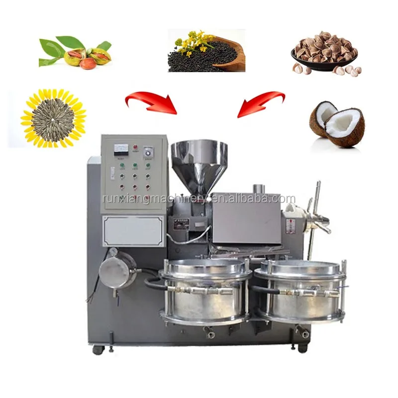 Jatropha Palm Sacha Inchi Peanut Sesame Hazelnut Flax Seed Cold Screw