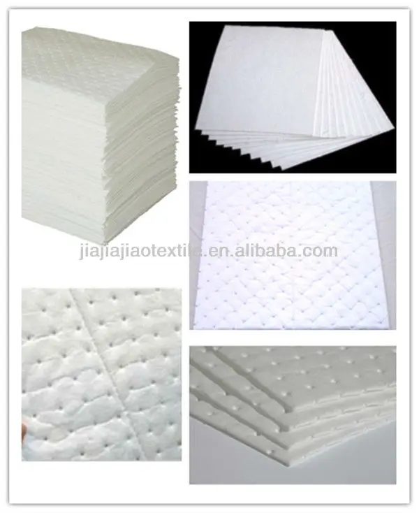 Oil Absorbent Pads/sheets For Spill Emergency Buy Oil Absorbent