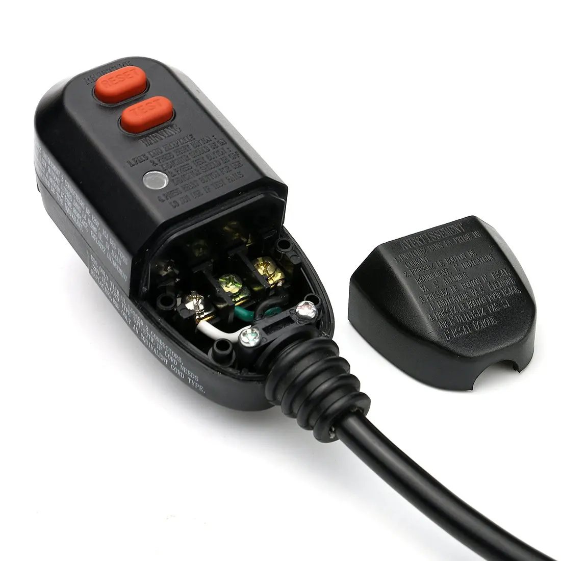 Oaonan Gfci Replacement Plug Embly 3 Gs With Ground Fault Oaonan Gfci Replacement Plug Embly 3 Gs With Ground Fault Circuit Interrupter Safety Rcd Protection