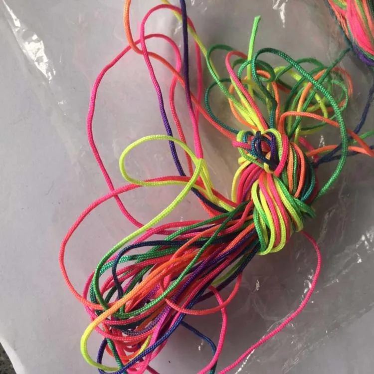 

good quality cheap diy elastic rubber bead thread yarn bracelet