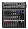 Professional 6/8/12/16 channel audio mixer,USB karaoke audio sound mixer console,BlueTooth audio mixer