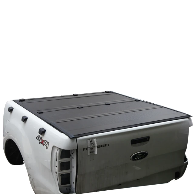 
ssangyong korando sports aluminum hard tri fold pickup bed tonneau cover 