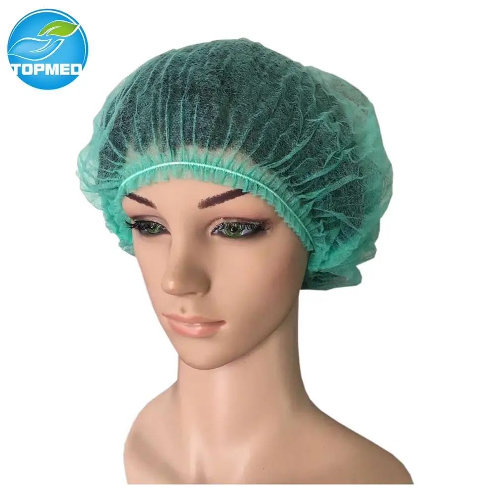 Industrial Lab Cleaning Room Hair Cap Disposable Single Elastic Clip ...