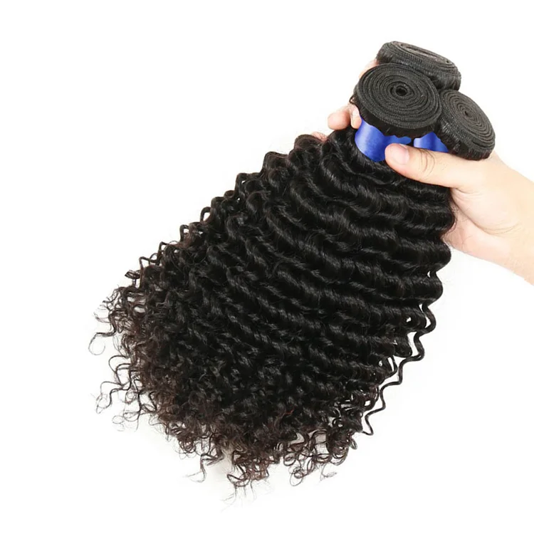 

Wholesale New Arrival Tangle Free Brazilian Curly Human Hair Kinky Curly Dropshipping Virgin Hair, #1b or as your choice