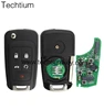5 button flip remote car key 433Mhz with Keyless entry and Keyless go for Opel corsa b c d
