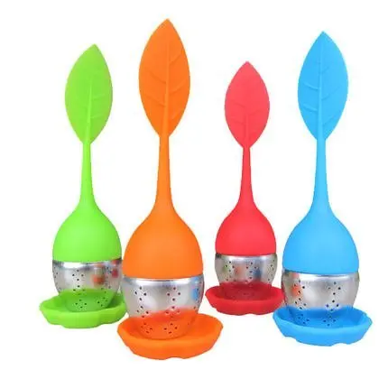 

100% Food Grade Silicone Tea Infuser, Stainless Steel Loose Leaf Tea Infuser, All colors from pantone