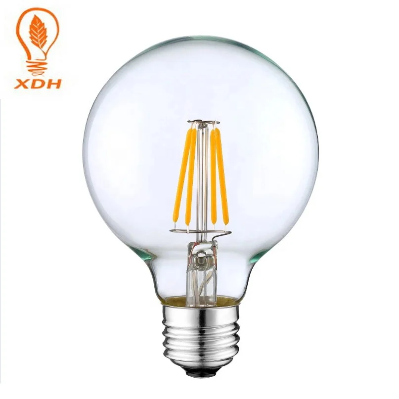 G80 G95 G125 8w E27 led light filament bulb