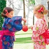 Good quality cute designs Japanese kimono yukata for children