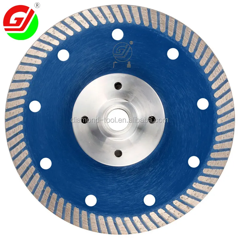 
turbo blade 100 230mm diamond stone cutting disc with flange for cutting granite 