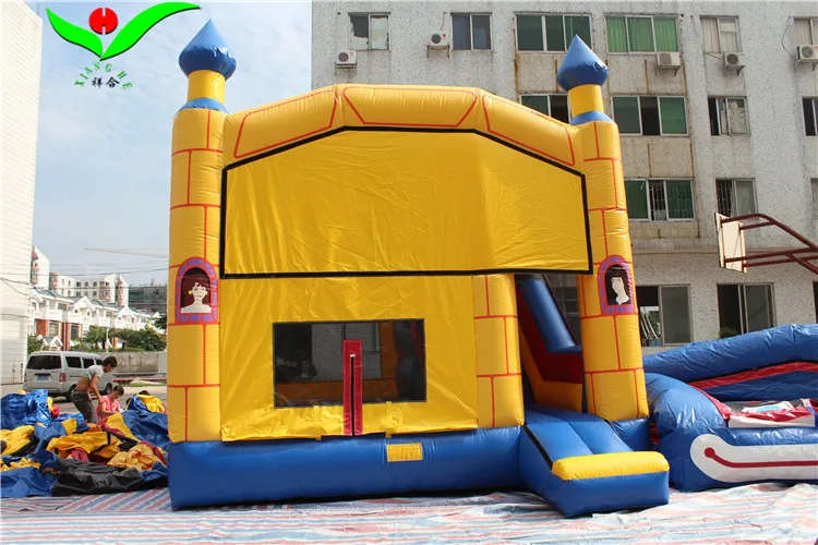 热卖公主跳跃充气充气城堡弹跳房子为孩子们