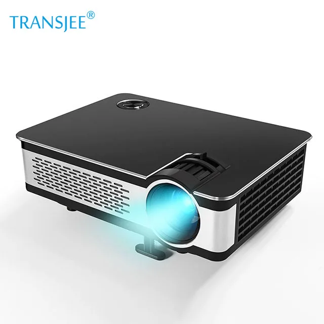 

Full HD 1080P Projector 3800 Lumens Home Theater Projector LED Projector 200 inch, Black