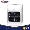 Clock cards machine VS-TR21A punch card eletronic time recorder with employee time sheet