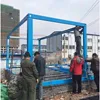 Low cost frame steel structure foldable 40 foot container frame