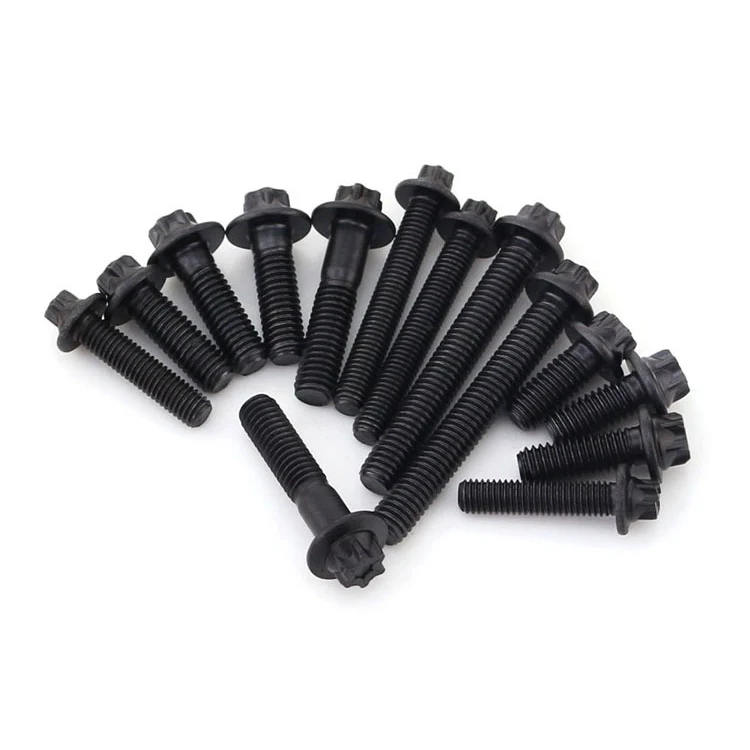 
DIN34801 Hexabular flange bolts Steel wabbler flange screw M2 