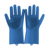 

Durable and cheap Magic Saksak Heat Resistant Silicone cleaning Gloves for washing