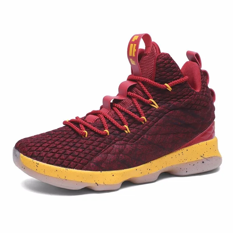 Wish Top Selling Men Basketball Shoes Women Breathable