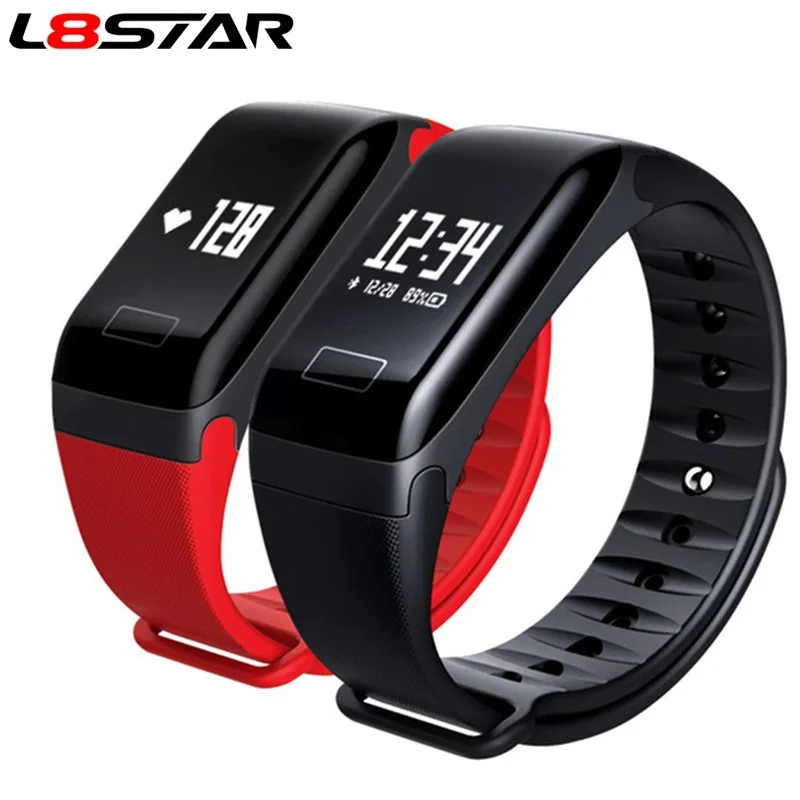 

High quality Smart wristband Sports Bluetooth Smart Bracelet Fitness Heart Rate Monitor Smart Watch Band, Red;blue;black
