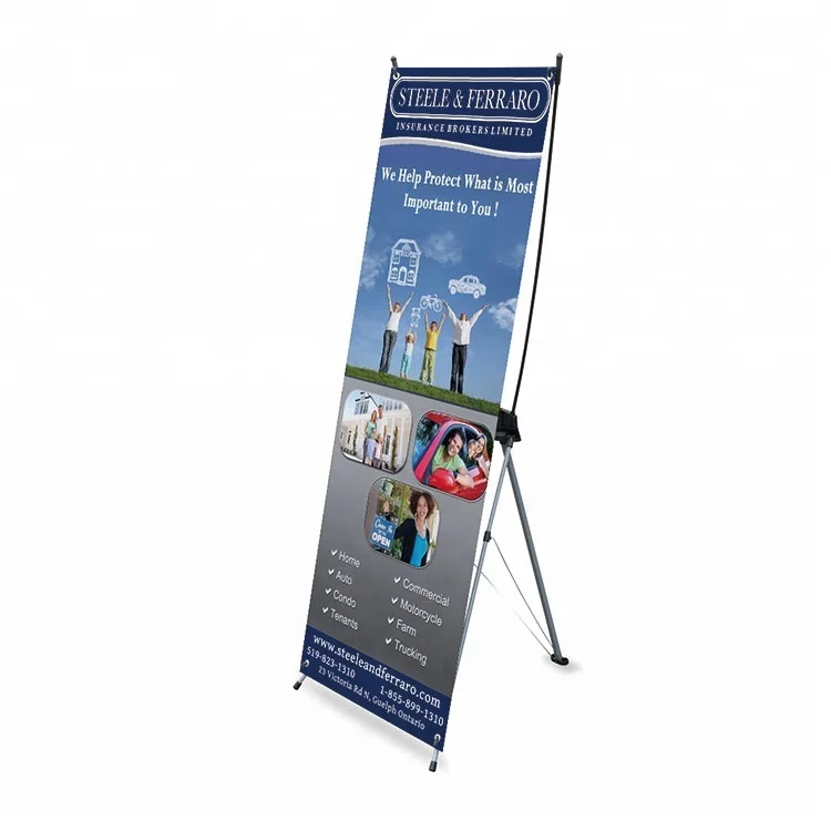 Advertising Background Adjustable X Frame Banner Stand Buy X