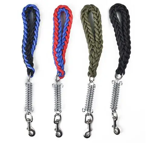 

Nylon Short explosion-proof punching rope Medium and large dog One step towing rope, As the pictures