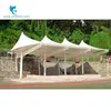 tensile membrane structure shade shelter canopy engineering with waterproof