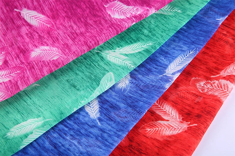 double chiffon fabric