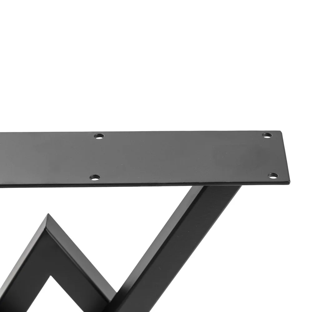 Irregular Rustic Steel Table Legs Brackets Coffee Dining Table Bench