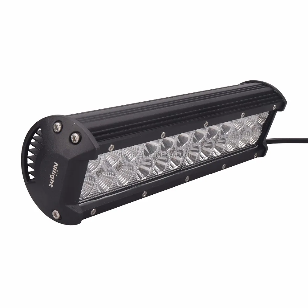 24 Volt Automotive Light 2 Rows 5d 12'' Led Combo Running Light Bar For Offroad Suv Lawnmower