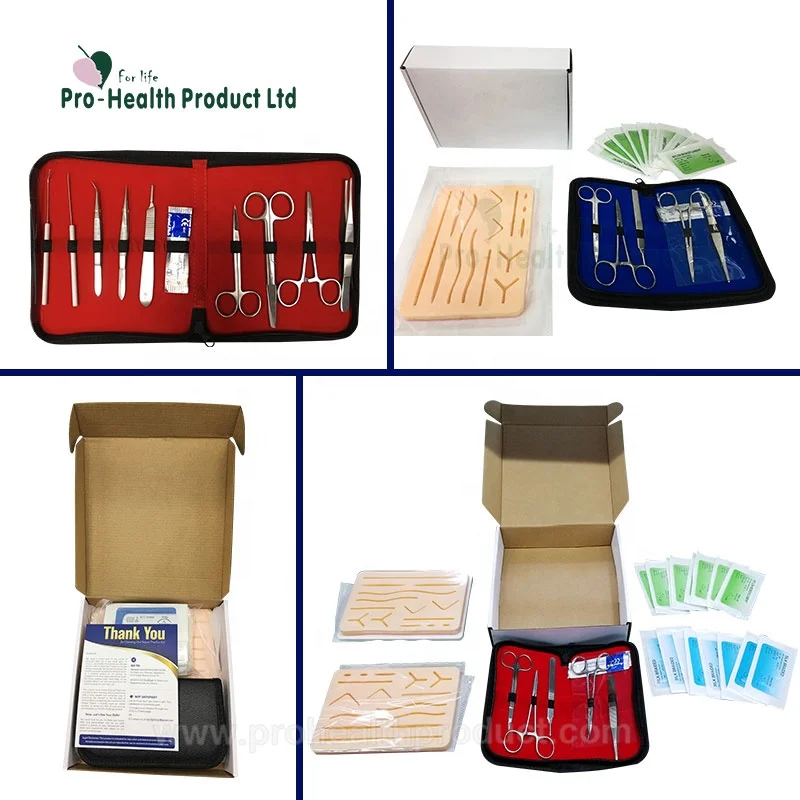 
Skin Suture Practice kit with Suture Pad 3-Layer Suture Pad With Wounds 