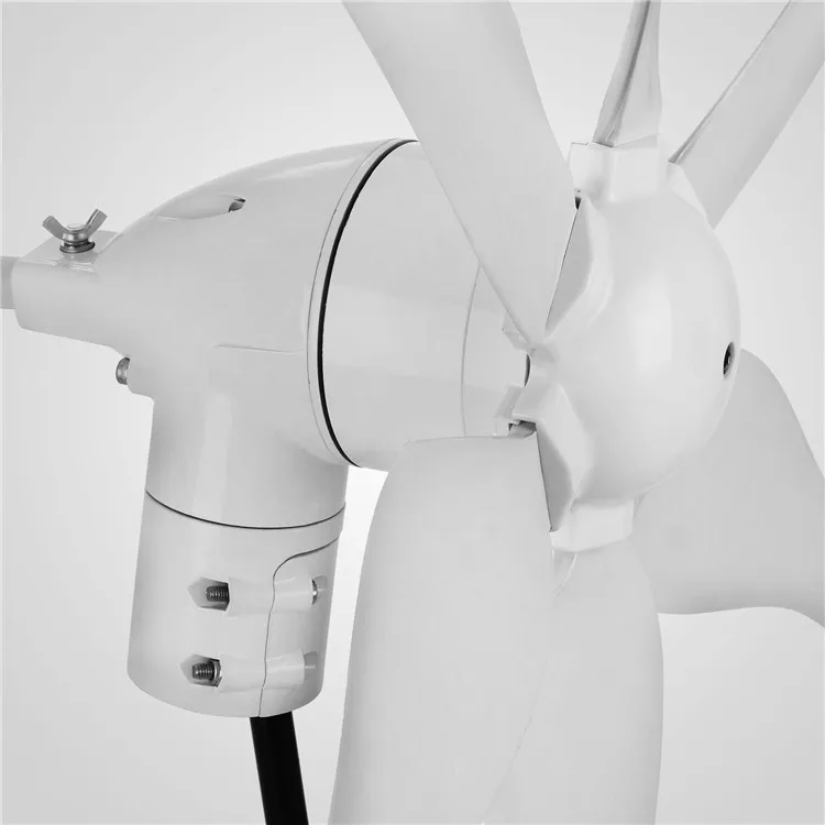 Competitive Price 6 Blades Wind Turbine Generator Kit 300w Electricity ...