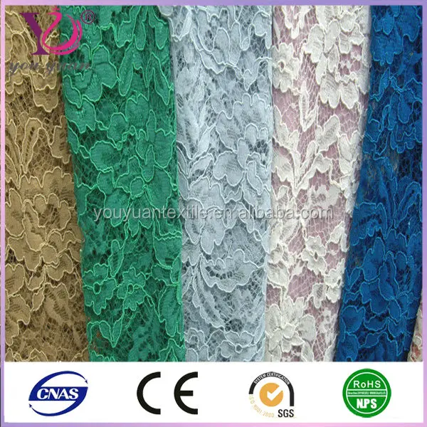 Turkish Curtains Fabrics Lace Trim Fabric Packed In Rolls View