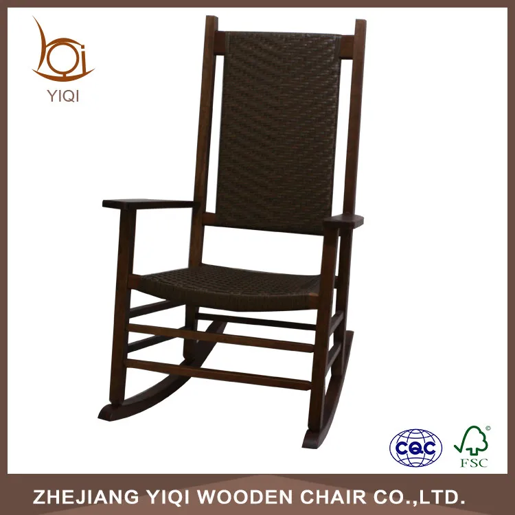 
Black Rocking Rattan Chair 