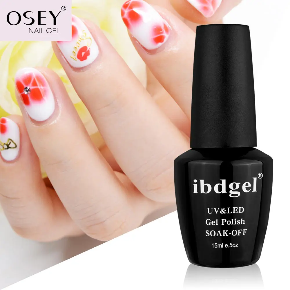 

ibdgel Blossom Clear And White Color Gel Polishes UV LED Gel Nail 15ml