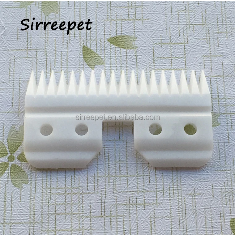 

18Teeth Pet clipper Ceramic moving blade Replacement Blade Fits oster A5 Series and other clippers