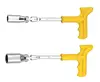 Universal spark plug socket wrench open end ring spanner