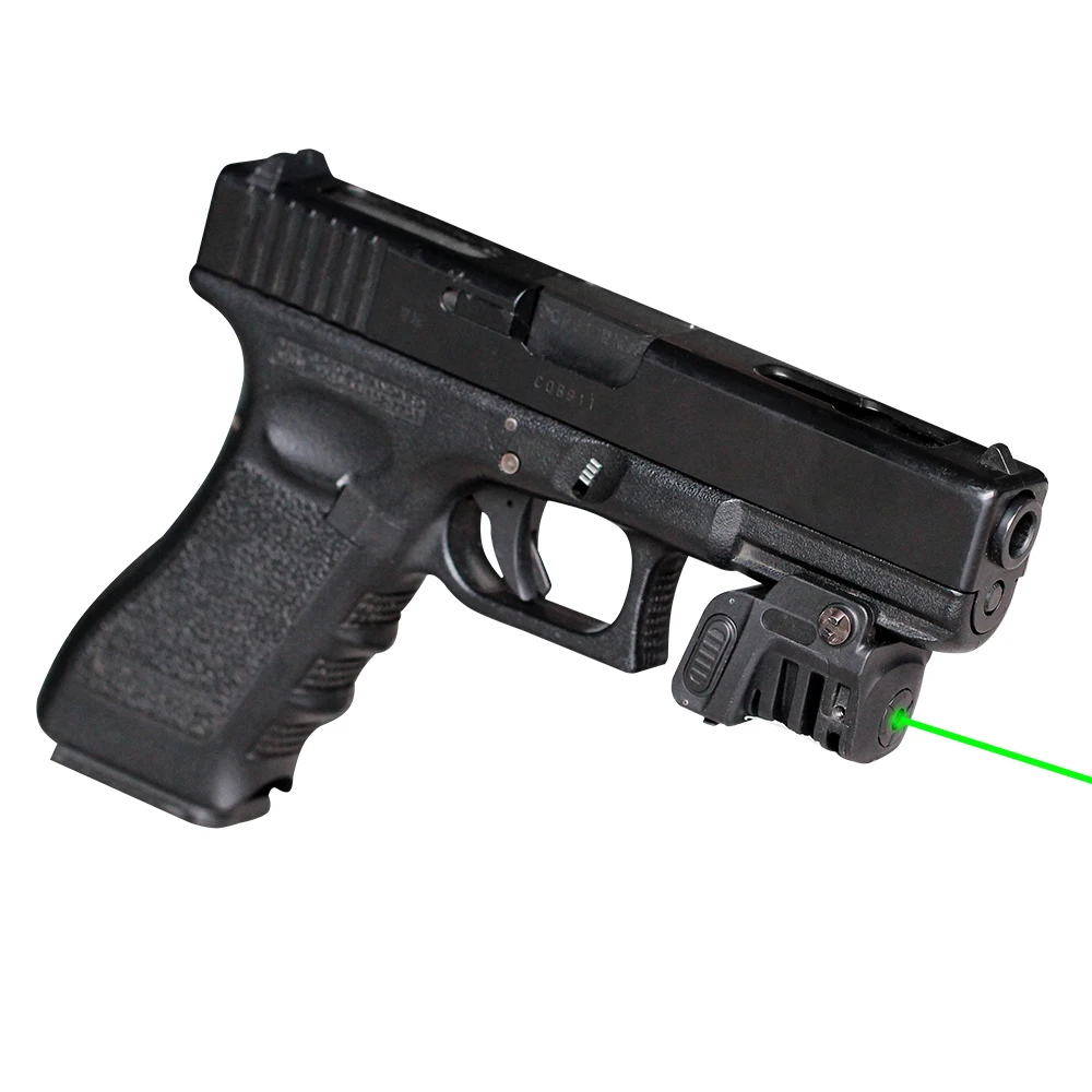 

Mini pistol green USB rechargeable gun laser sight for pistol