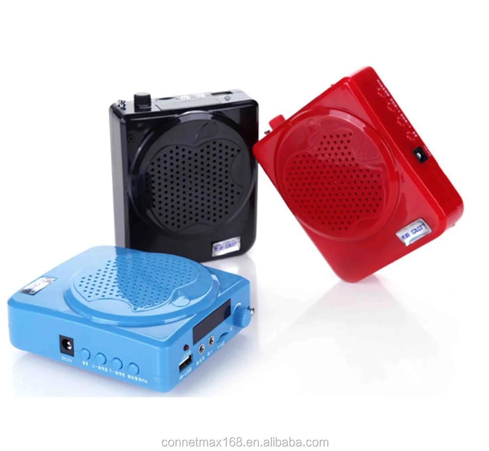 Waistband Portable Loud Speaker Teaching Microphone Voice Amplifier Fm