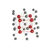 Chemistry Cesium Chloride Crystal Structure Model