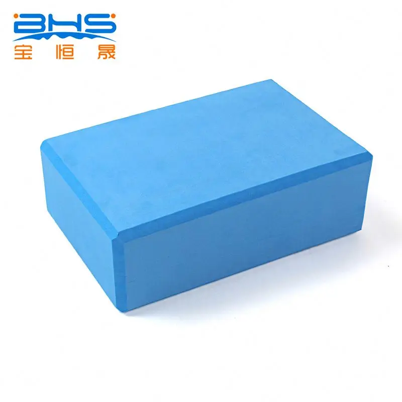 

High density eva yoga block for yoga accessories, Any color on pantone book is available for eva yoga block