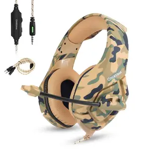 ONIKUMA Camouflage Gaming Headset PC PS4